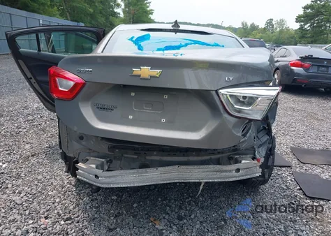 2018 Chevrolet Cruze Lt Auto из США, поврежденный, VIN 1G1BE5SM2J7101355
